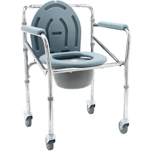 [toiletteroues] Chaise de toilette avec roues